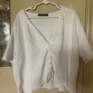 white brandy melville top